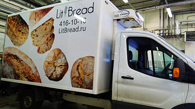 Реклама на грузовом транспорте