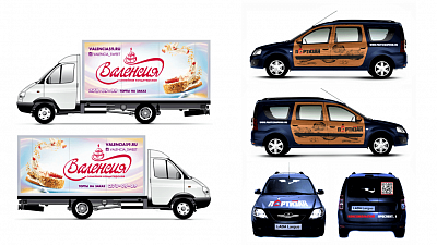 Оклейка коммерческого транспорта