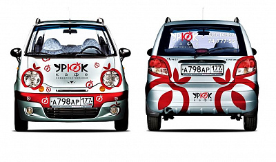 Оклейка Деу Матиз