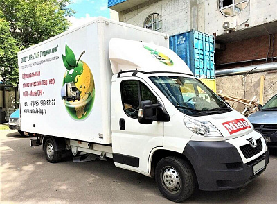 Оклейка Средних грузовиков